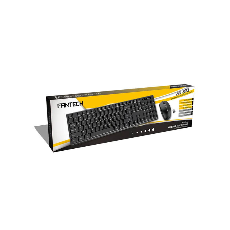 Fantech WK-893 Wireless Keyboard Mouse Combo