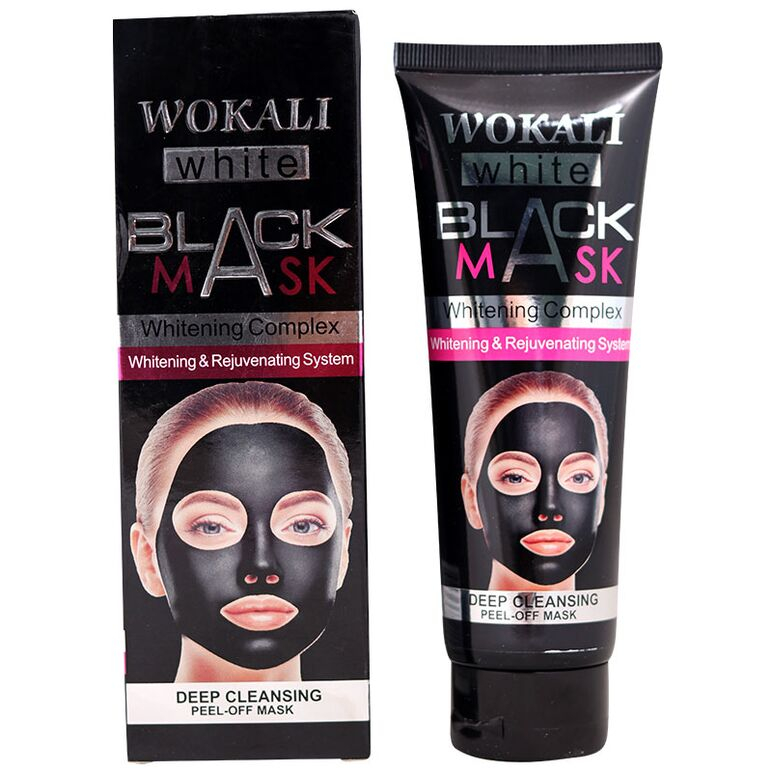 Wokali White Black Mask Peel Off Mask 130ml
