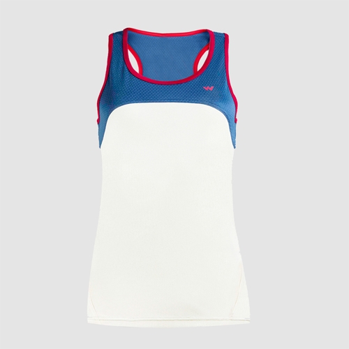 Wildcraft HypaCool Women's Runner Tank-Antique White-L