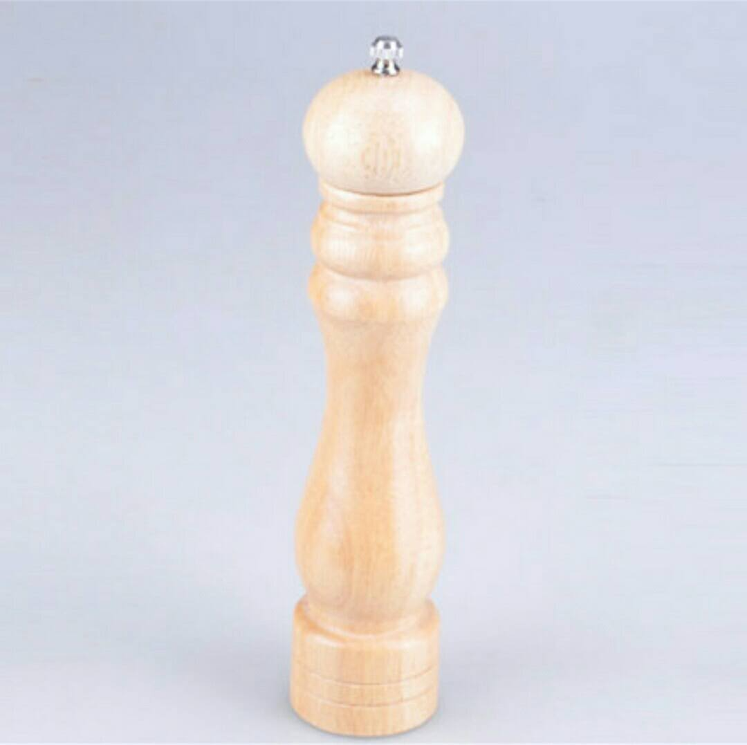 Laughing Buddha - Wood Pepper Grinder (20 cm)-1 Pc