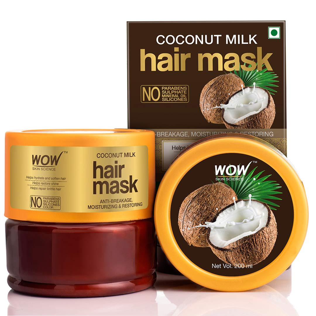 WOW Skin Science Coconut Milk Hair Mask - (200 ml)