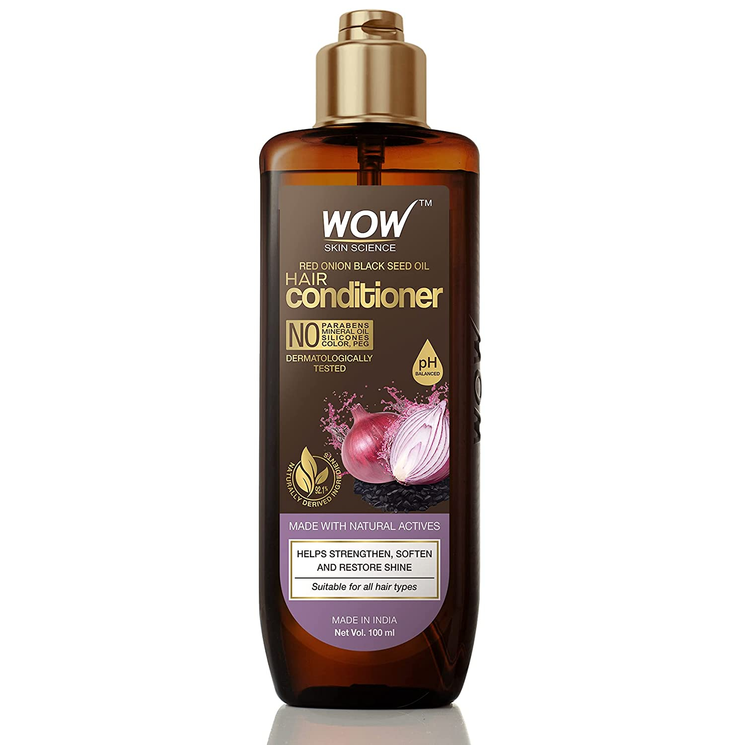 Wow Skin Science Red Onion Black Seed Oil Hair Conditioner - 100ml