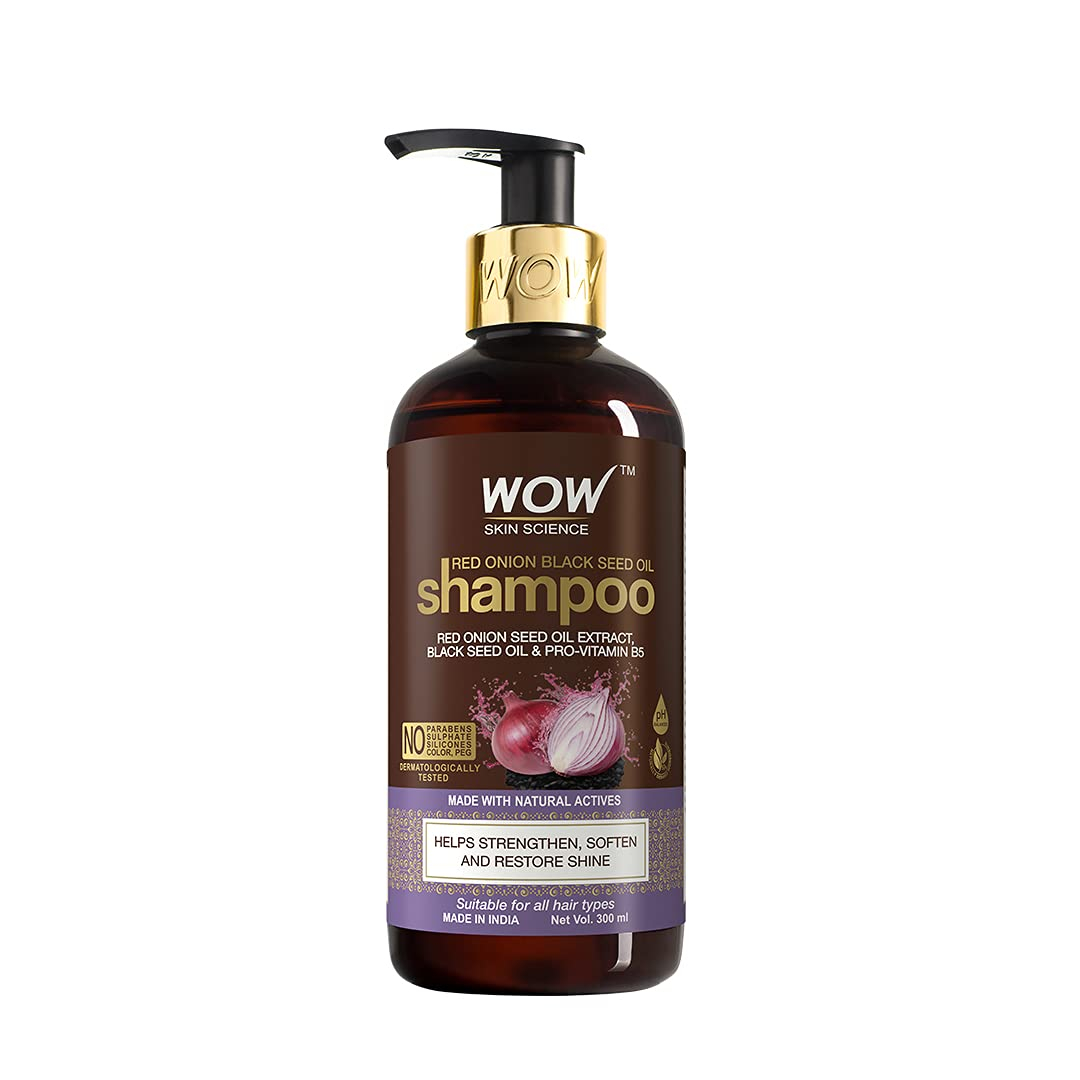 WOW Red Onion Black Seed Oil Shampoo 300 ml