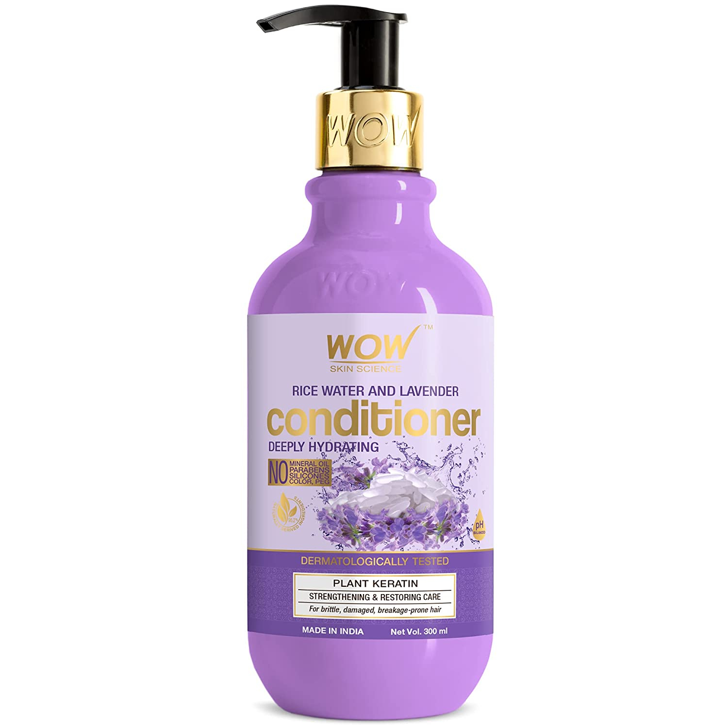 WOW Skin Science Rice Water Conditioner - 300ml
