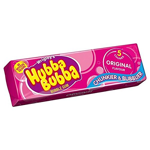 Hubba Bubba Chunky and Bubbly Bubble Gum Original Flavour, 35 g