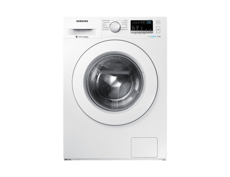Samsung Front Loading Washing Machine with EcoBubble 7.0Kg WW70J4243MW