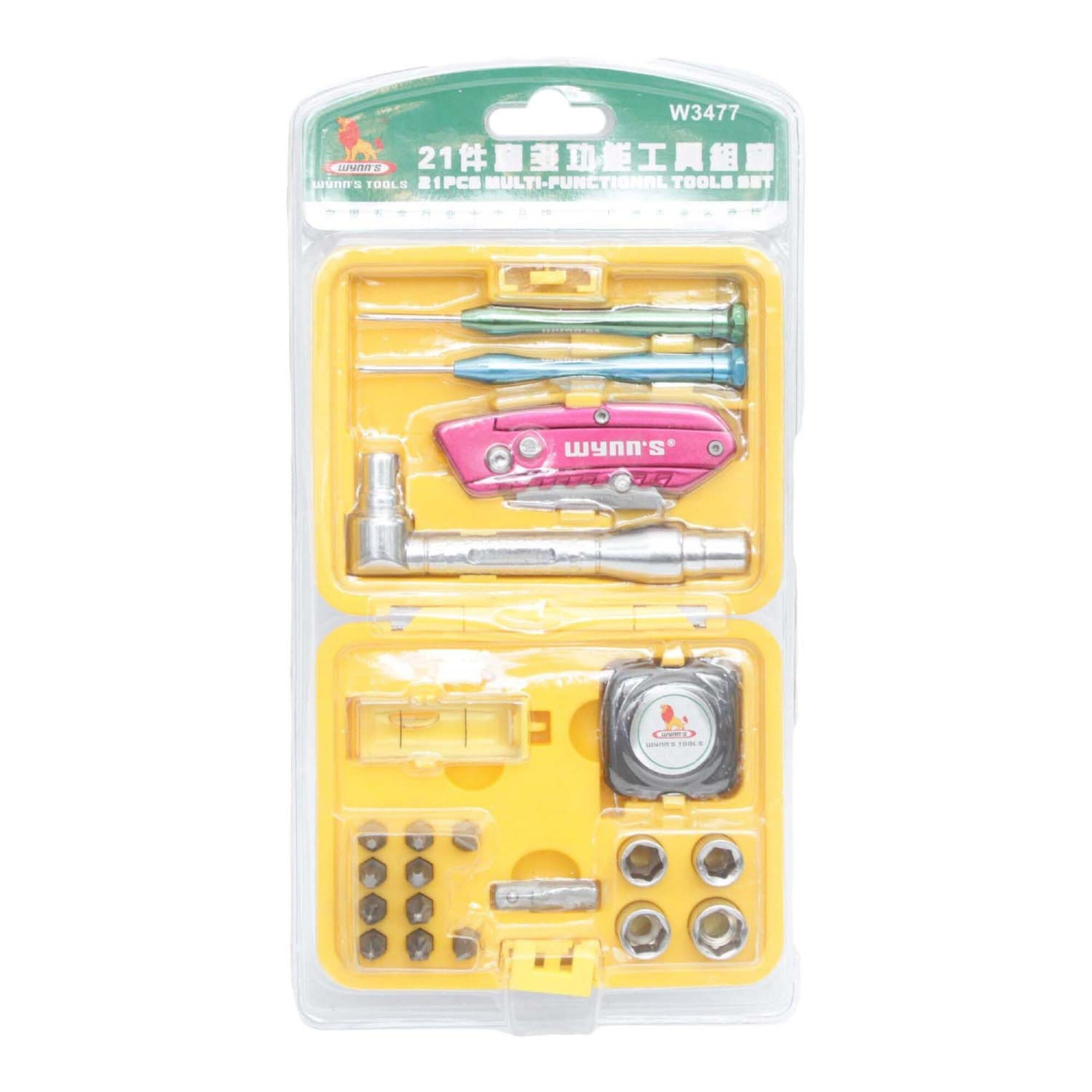 Wynn's 21 Piece Multi-functional  Tools Set, W3477