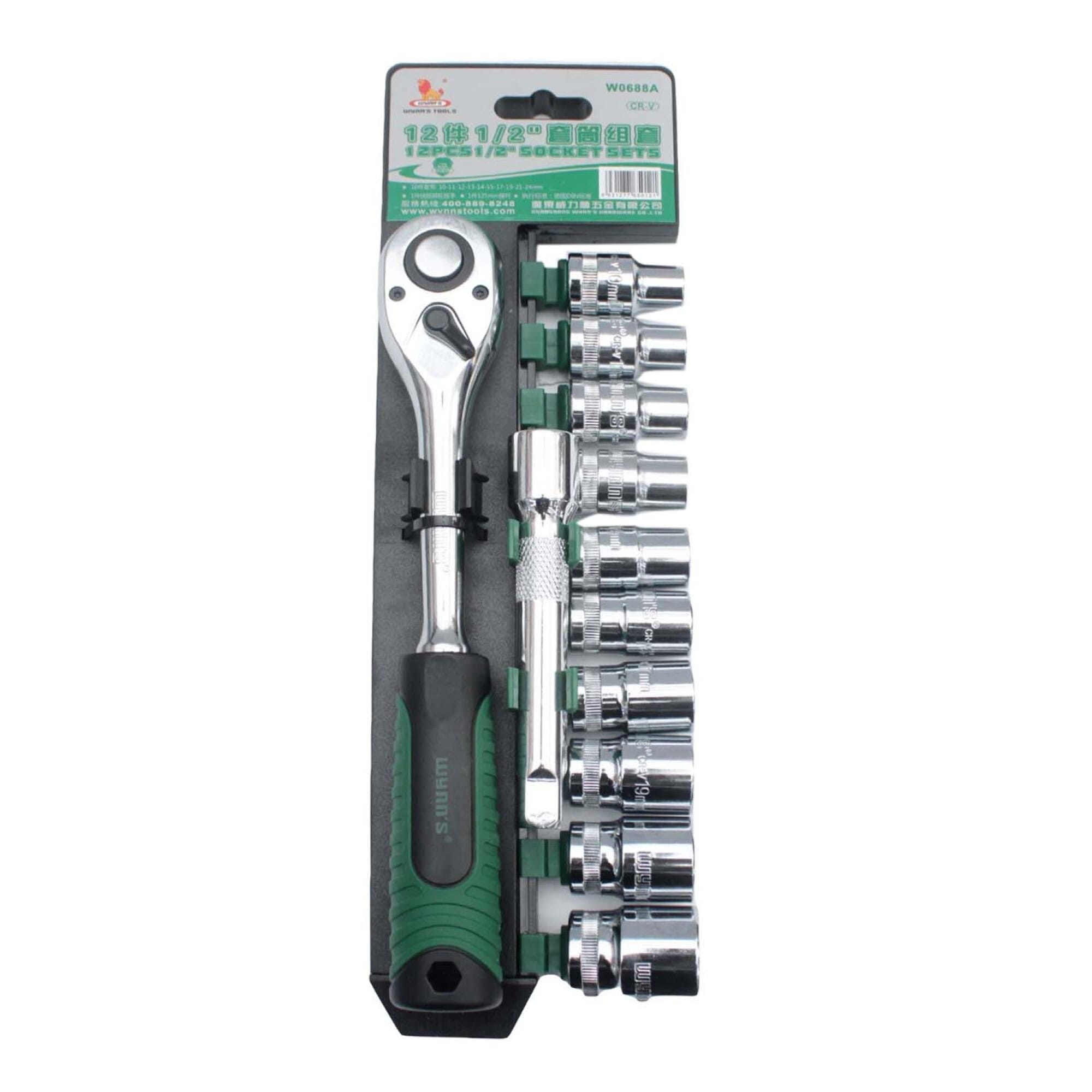 Wynn's 12 Piece 1/2" Socket Sets, W0688A