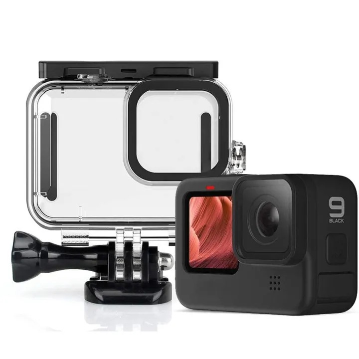 X-456 Waterproof Housing Case for Gopro 9/10 Black (package with Box)