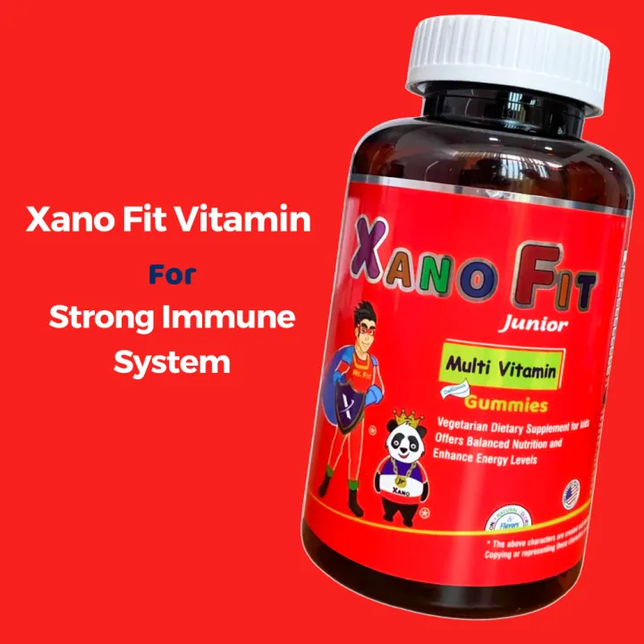 Xano Fit Kids Multivitamin Supplement – 30 Gummies