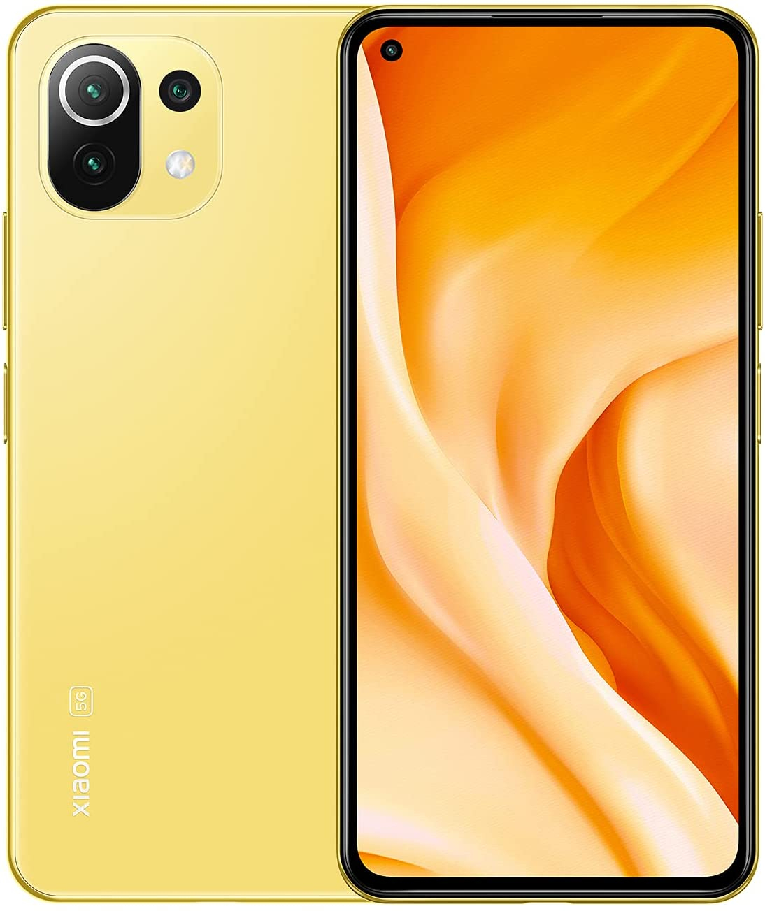 Xiaomi Mi 11 Lite 5G Triple Camera Worldwide GSM 8GB RAM 256GB Storage Mobile (Citrus Yellow)