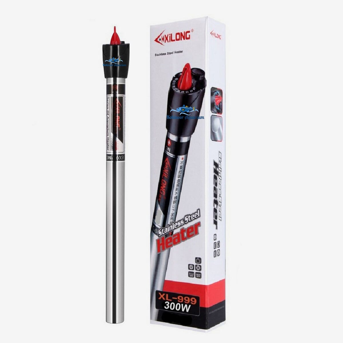 XiLONG 300 Watt Stainless Steel Automatic Aquarium Heater XL-999 
