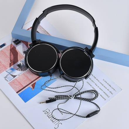 Ximi Morandi Series Nordic Style Metal Headphones (Black)
