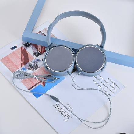 Ximi Morandi Series Nordic Style Metal Headphones (Grayish Blue)