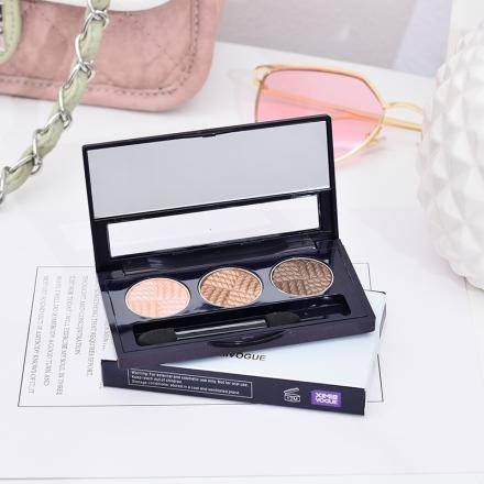 Ximi Vogue Life Adoration Eyeshadow 1# Gold and Brown