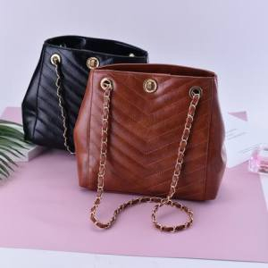 Ximi Vogue Life All-Match Retro Style Trendy Shoulder Bag with Chain Strap