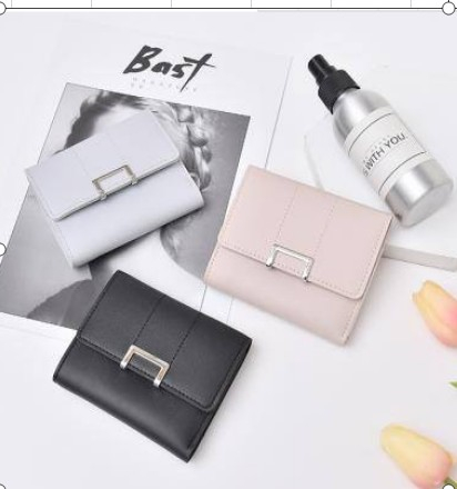 Ximi Vogue Life All-Match Simple Style Short Wallet for Women
