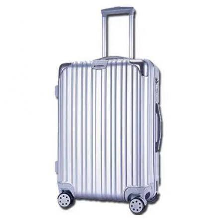 Ximi Vogue Life All-Match Trendy 20 Inch Luggage Case (Silver)