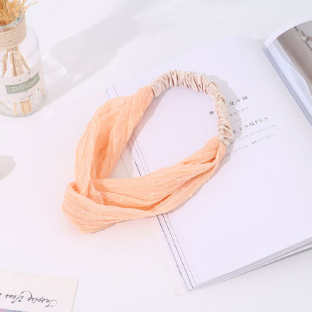 Ximi Vogue Life Apricot Mesh Headband