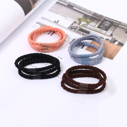 Ximi Vogue Life Basic Style Colorful Hair Tie (3 Count)