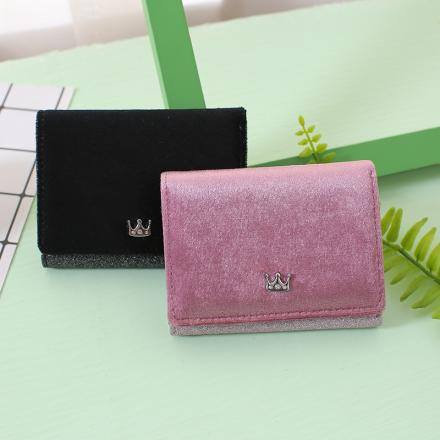 Ximi Vogue Life Crown Short Wallet for Women