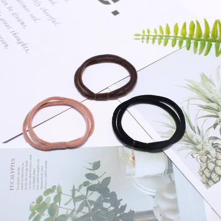 Ximi Vogue Life Fluffy Double-Stranded Hair Rope (3 Pcs)