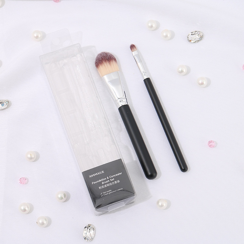 Ximi Vogue Life Foundation and Concealer Brush Set