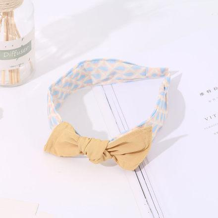 Ximi Vogue Life Fresh Style Geometry Pattern Bowknot Hairband