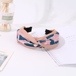 Ximi Vogue Life Geometry Pattern Striped Hairband
