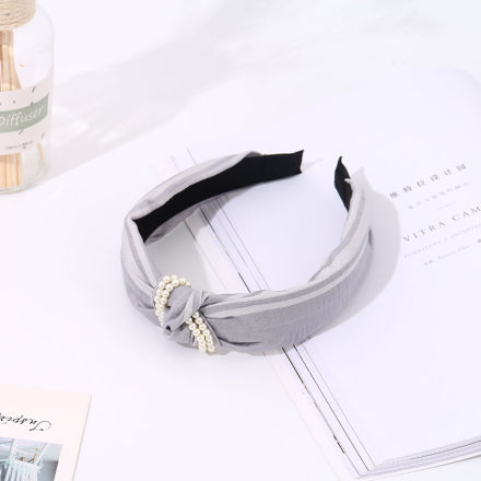 Ximi Vogue Life Graceful Pearl Light Blue Hairband