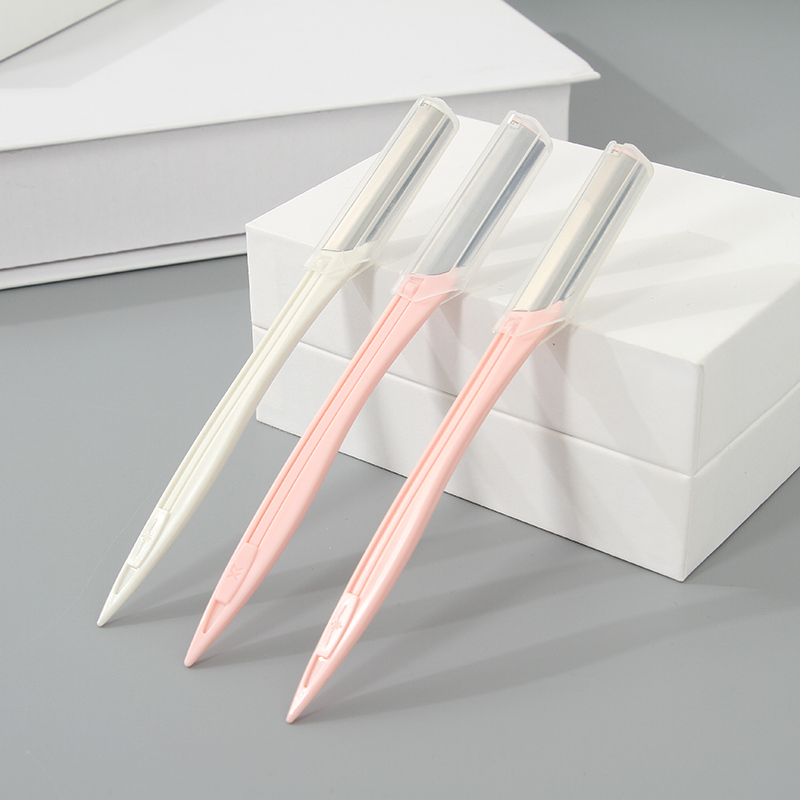Ximi Vogue Life Luxury Professional Eyebrow Trimming Knife 3 Packs