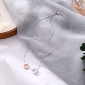 Ximi Vogue Life Number & Circle Pendent Necklace