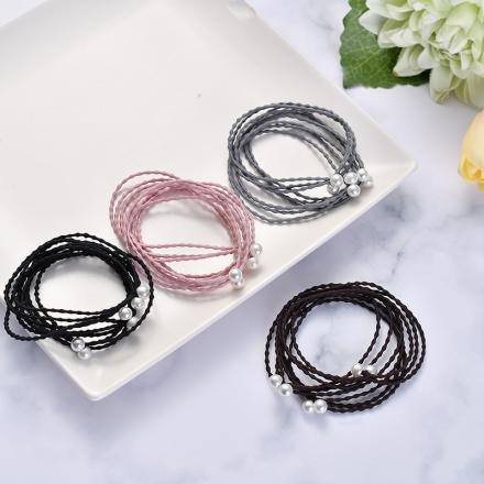 Ximi Vogue Life Pearl Hair Rope (3 Pcs)