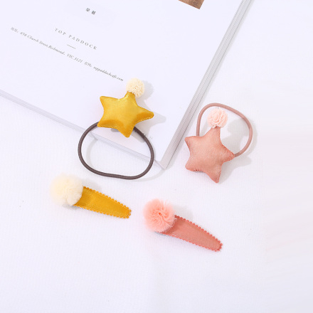 Ximi Vogue Life Puffy Star Hair Clip Set