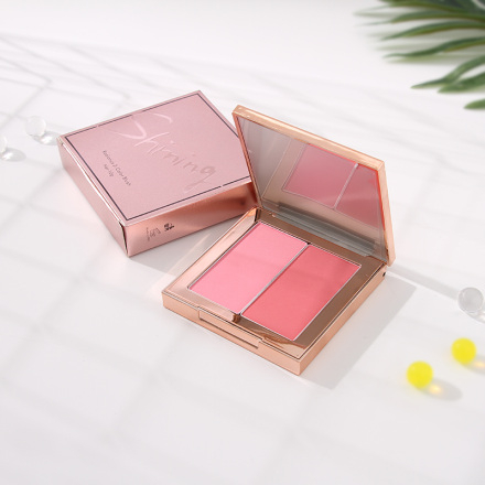 Ximi Vogue Life Radiance 2-Color Blush 1#Orangish Red