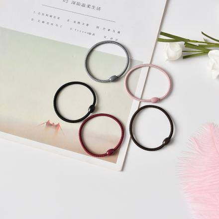 Ximi Vogue Life Simple Style Hair Rope (4 Pcs)