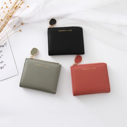 Ximi Vogue Life Simple Style Stylish Vertical Short Wallet for Women