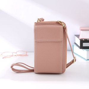Ximi Vogue Life Simple Style Trendy Phone Pouch (Pink)
