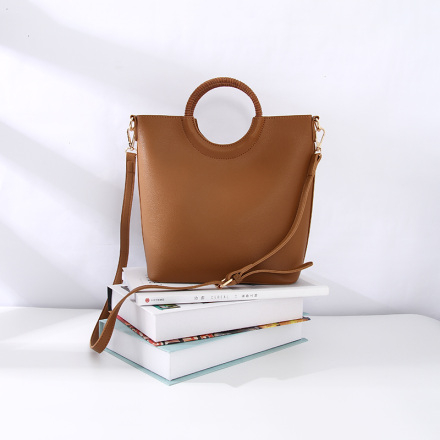 Ximi Vogue Life Simple Style Vogue Handbag for Women (Coffee)