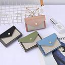 Ximi Vogue Life Spliced Color Multi-Compartments Card Purse