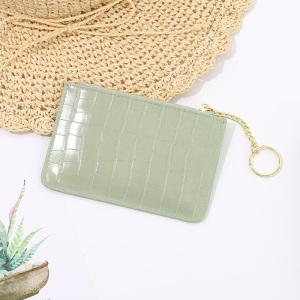 Ximi Vogue Life Stylish Crocodile Print Coin Purse (Dark Green)