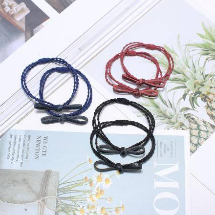 Ximi Vogue Life Stylish Elegant Bowknot Hair Rope (1 Pair)