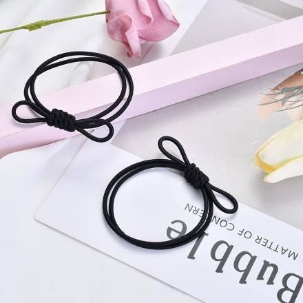 Ximi Vogue Life Stylish Knot Hair Rope(1 Pair)