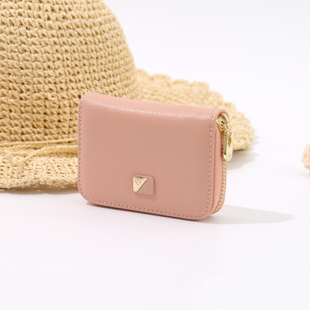 Ximi Vogue Life Stylish Vogue Multi-Slot Card Purse for Women (Pink)