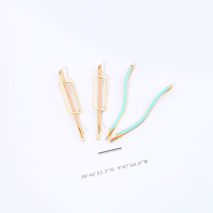 Ximi Vogue Life Trendy Geometry Bobby Pin Set