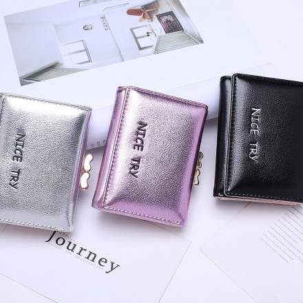 Ximi Vogue Life  Embroidery Short Wallet Coin Purse for Women