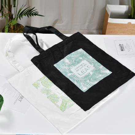 Ximi Vogue Life Plant Pattern Canvas Bag