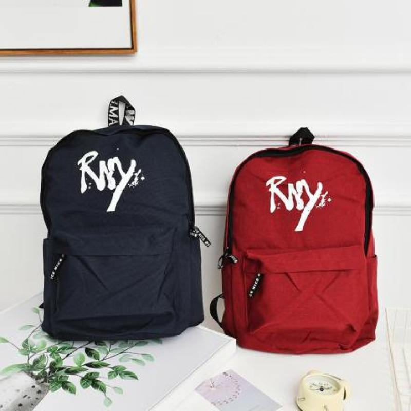 Ximi Vogue Trendy Scrawl Printed Backpack
