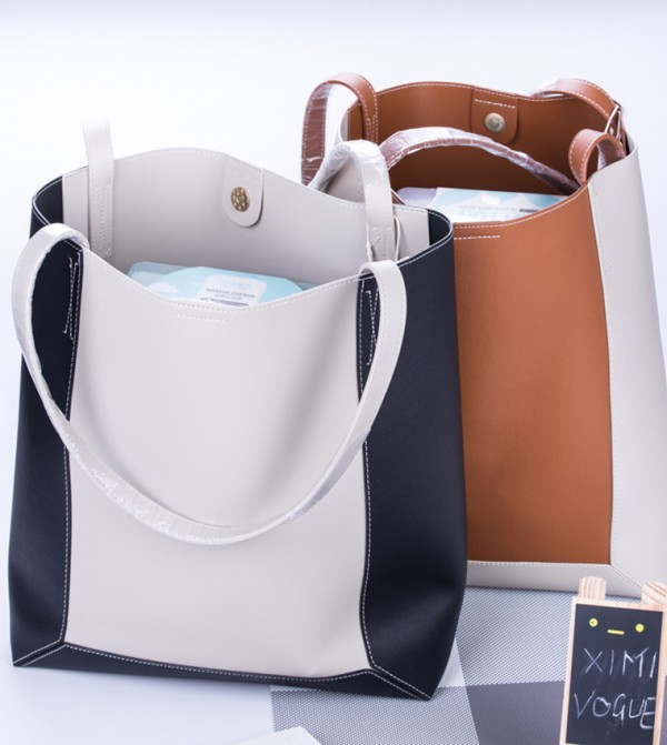 Ximi Vogue Trendy Spliced Color Shoulder Bag