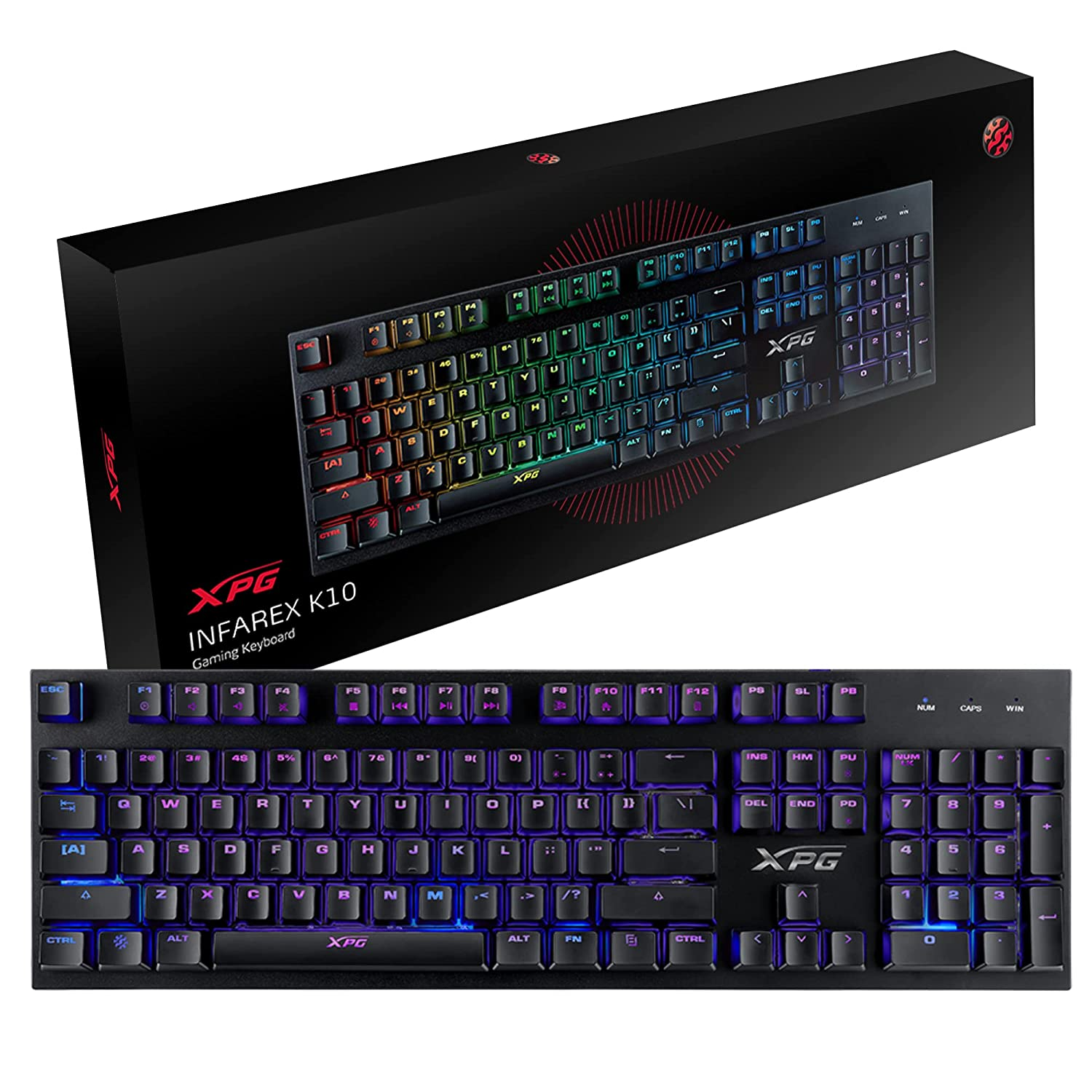 Xpg Infarex K10 - Wired Gaming Keyboard